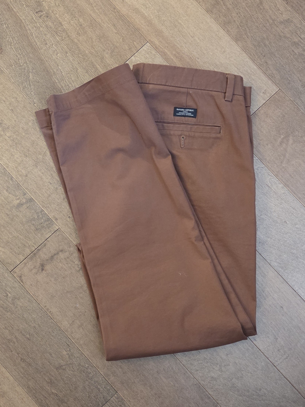 Banana Republic Men's Rust Brown Chino Pants